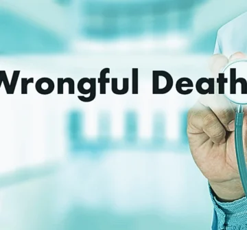 Wrongful Death Doctor talk and patient medical working at office.